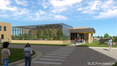 A rendering of the proposed greenhouse.