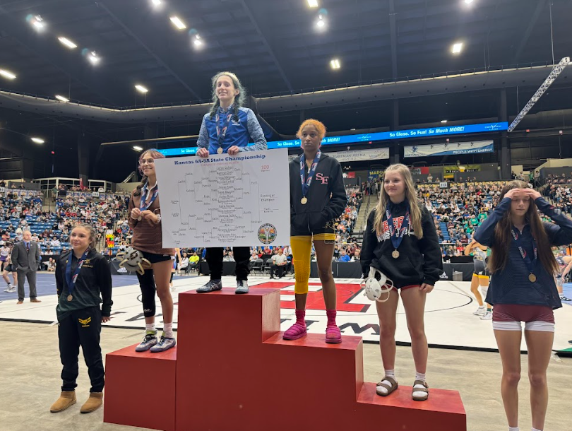 TaNayhia Hunt placed second this years State tournament.