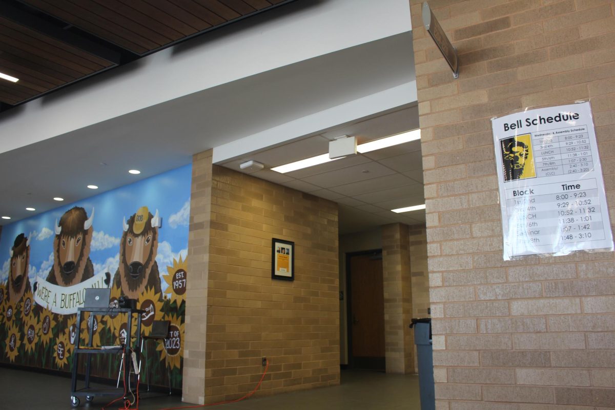 E-hall bathroom after shut down was lifted 