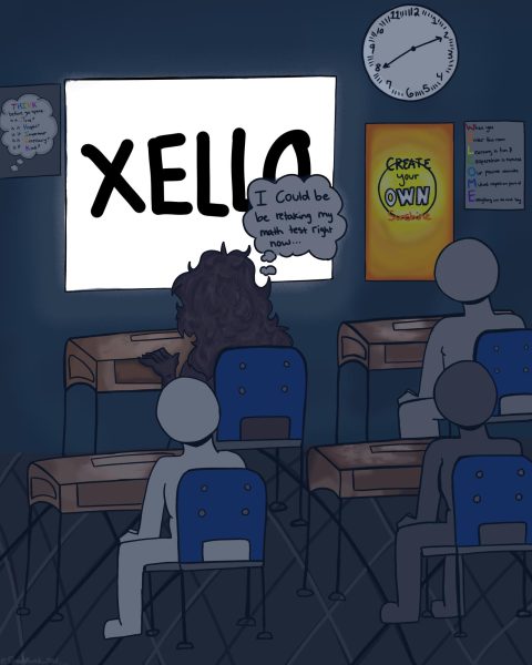 Illustration representing students’ thoughts and opinions on the decision to close movement during Seminar.